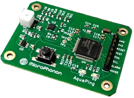 AquaPing acoustic leak sensor board alt text