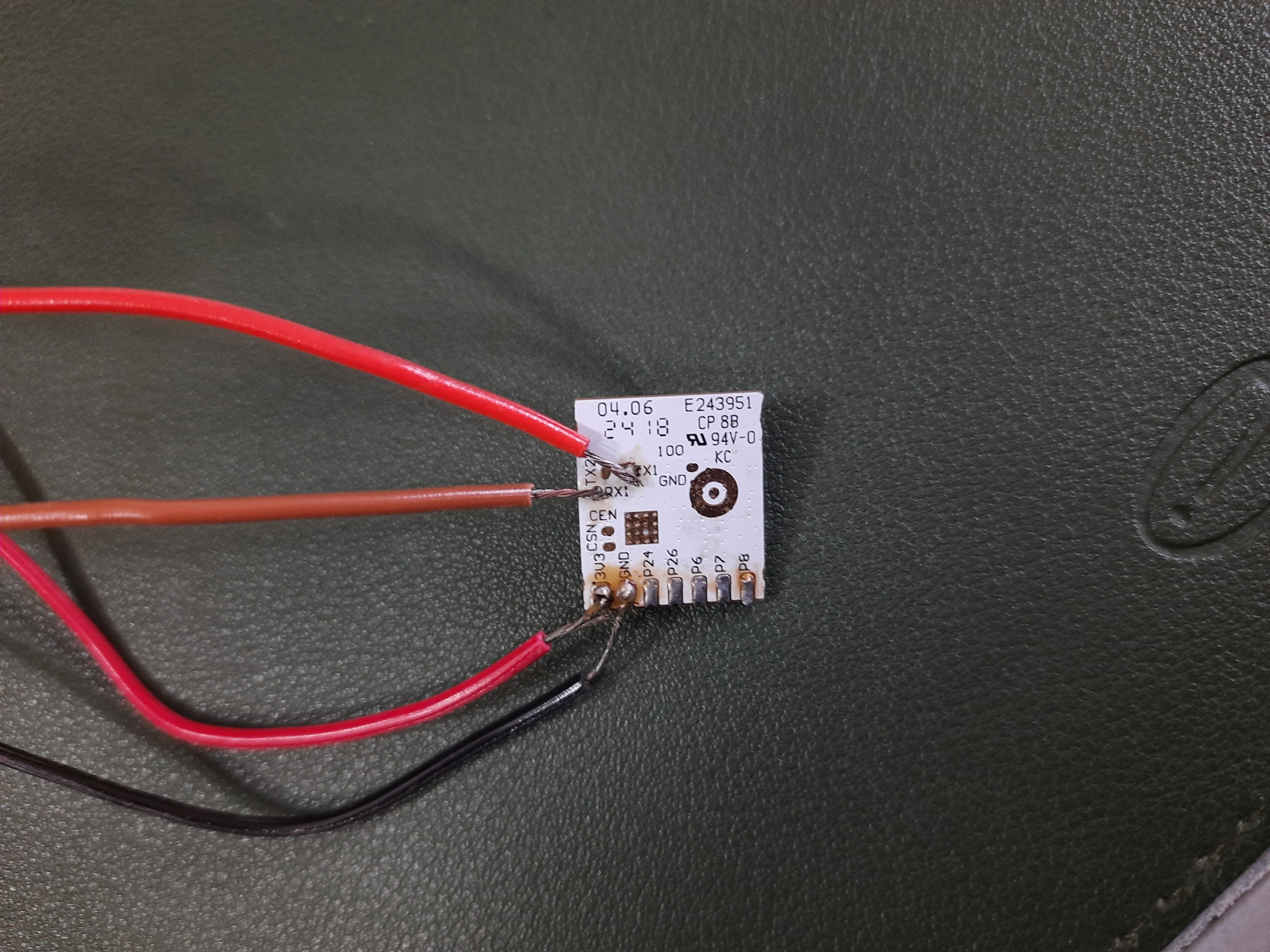 serial flashing prep