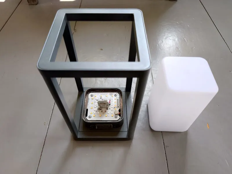 Product disassembled