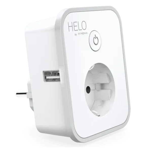 HELO-PLUSB-EU Strong Helo PLUSB 2x USB Power Monitoring Plug